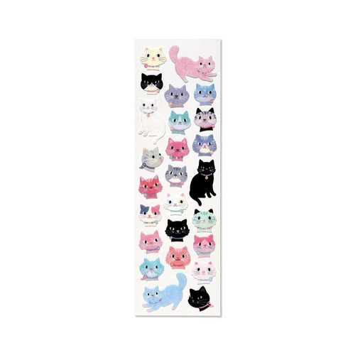 G.C.PRESS シール 起毛 133-82 ねこねこ｜【ハンズネットストア】