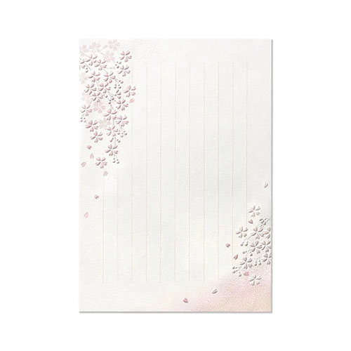 警視庁便箋 フロンティア 便箋 PD－691 春いろ桜いろ｜【ハンズネットストア】