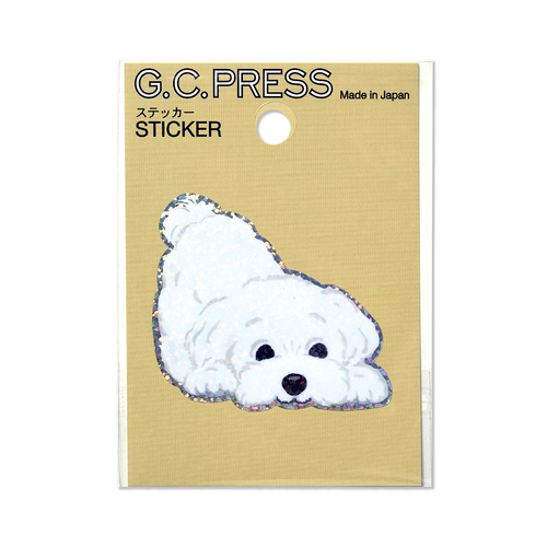 G.C.PRESS ステッカー 522－25 マルチーズ｜【ハンズネットストア】