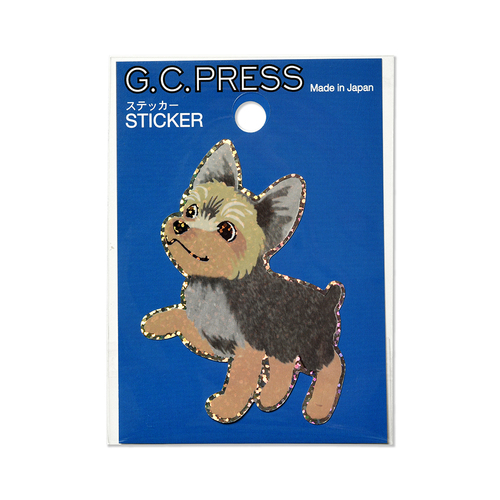 G.C.PRESS ステッカー 522－26 ヨークシャーテリア｜【ハンズネット
