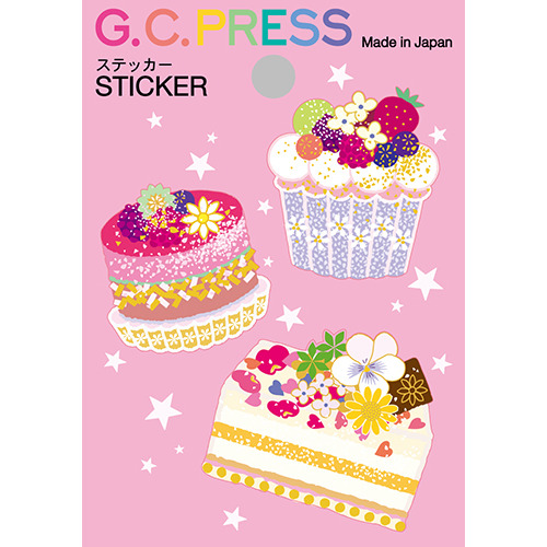 G.C.PRESS ステッカー 522－55 スイーツ LIKE IT！｜【ハンズネット