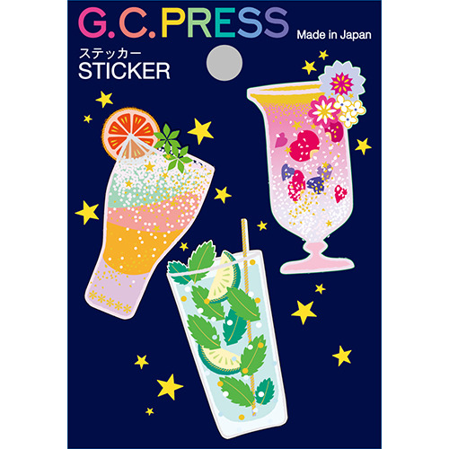G.C.PRESS ステッカー 522－56 ドリンク LIKE IT！｜【ハンズネット
