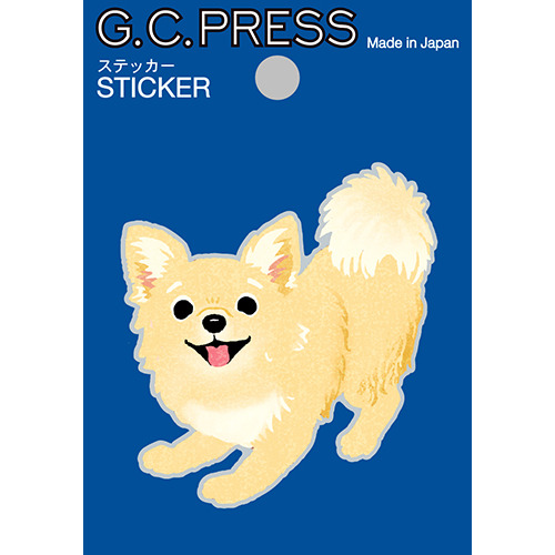 G.C.PRESS ステッカー 522－67 チワワ ライトトーン｜【ハンズネット