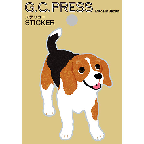 G.C.PRESS ステッカー 522－68 ビーグル｜【ハンズネットストア】