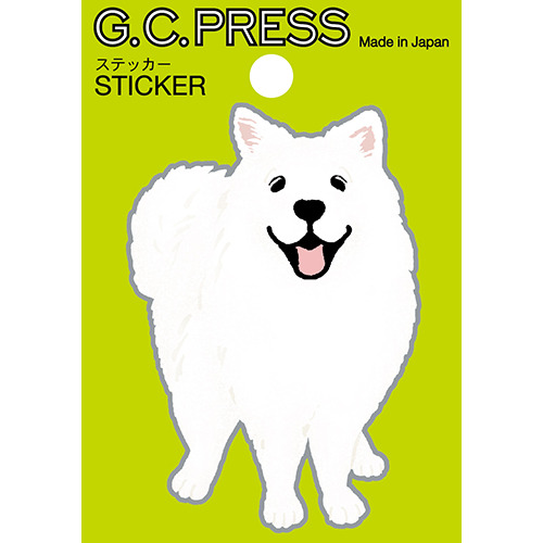 G.C.PRESS ステッカー 522－79 サモエド｜【ハンズネットストア】
