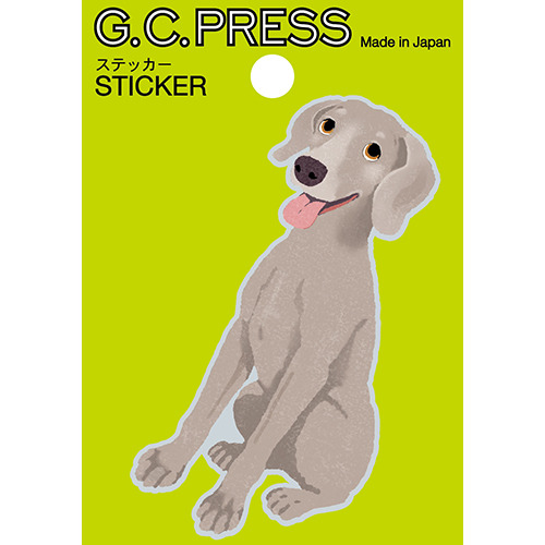 G.C.PRESS ステッカー 522－81 ワイマラナー｜【ハンズネットストア】