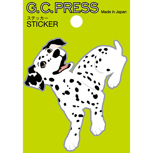 G.C.PRESS ステッカー 522－83 ダルメシアン｜【ハンズネットストア】