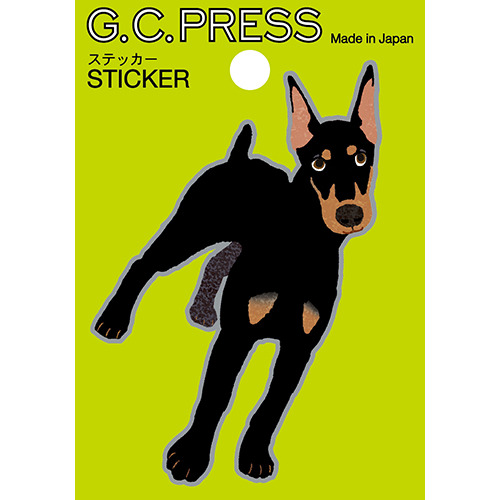 G.C.PRESS ステッカー 522－84 ドーベルマン｜【ハンズネットストア】