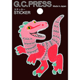G.C.PRESS ステッカー 恐竜 522－85 ティラノサウルス｜【ハンズネット