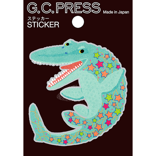 G.C.PRESS ステッカー 恐竜 522－89 モササウルス｜【ハンズネットストア】