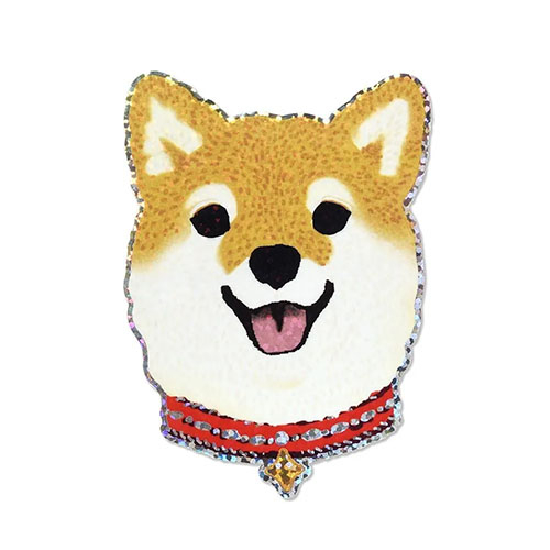 G.C.PRESS ステッカー 523－04 犬顔 シバ｜【ハンズネットストア】