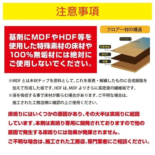 高森コーキ 床鳴りピタット RKP－43｜【ハンズネットストア】