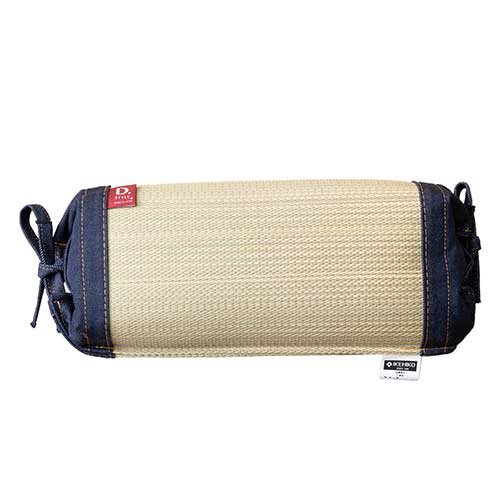 お買い得】 イケヒコ D.Style い草角枕 15×40cm デニム