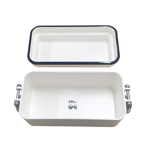 東急ハンズオリジナル ミコノス タイトランチボックス 2段 650ml オレンジ お弁当箱 弁当箱 東急ハンズネットストア