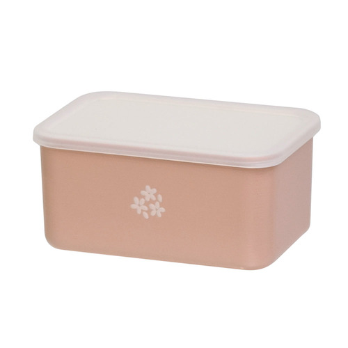 サブヒロモリ はながすみ 木目フードコンテナ 230ml ピンク お弁当箱 弁当箱 東急ハンズネットストア