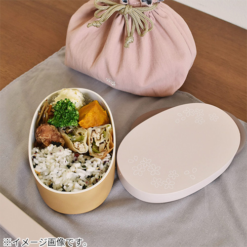サブヒロモリ はなごろも ハンドル付き巾着 グレー｜【ハンズネット
