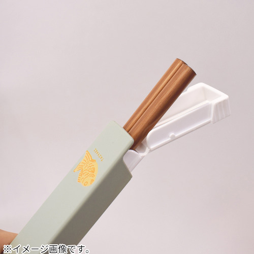 サブヒロモリ きちじつ ボックス入り箸＆箸ケース アイボリー 柴犬
