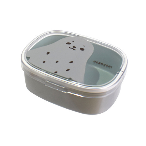 サブヒロモリ ムームー 抗菌ワンタッチランチ M 600mL ごまあざらし