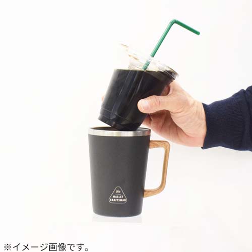 サブヒロモリ マリット ハンドル付ステンレスタンブラー 480mL ミント