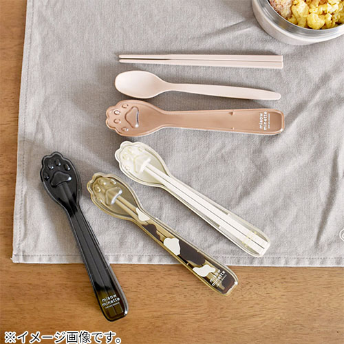 サブヒロモリ にゃお にくきゅうコンビセット ベージュ