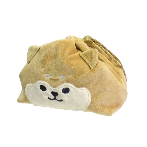 サブヒロモリ ムームーフレンズ フェイス巾着 ちゃまめしば｜【ハンズ