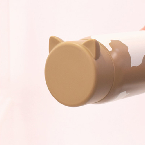 サブヒロモリ にゃお ねこみみステンレスマグボトル 490mL ベージュ
