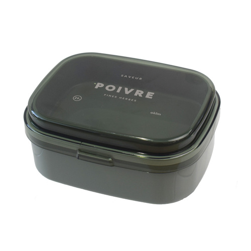 サブヒロモリ ポワブル 2WAYワンタッチランチ2段 L 1100mL グリーン