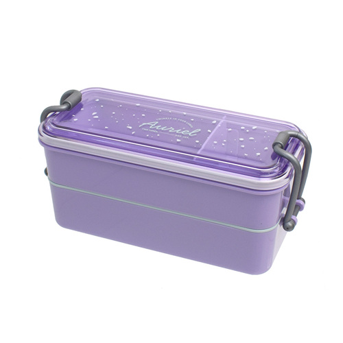 サブヒロモリ オーリエル スリムタイトランチ2段 620mL むらさき