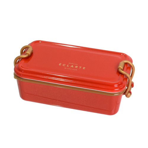 サブヒロモリ エクラルテ タイトランチ1段 600mL PCA4390－18 レッド