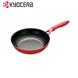京セラ(KYOCERA) セラフォートイタメナベ 28cm CFF28FABRD 黒/赤