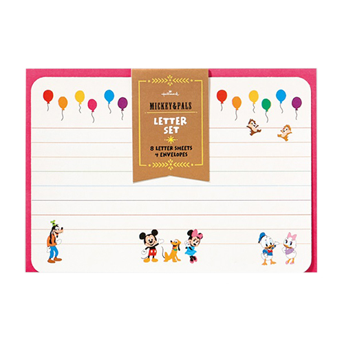 ホールマーク Hallmark ディズニー レターセット パルスカラフルバルーン レターセット 便箋 レターセット 東急ハンズネット ストア