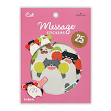 日本ホールマーク メッセージステッカー キャット 757649