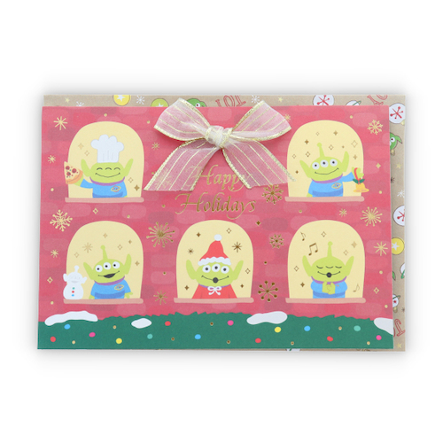クリスマス ホールマーク ディズニー エイリアンのクリスマス 立体カード カード メッセージカード クリスマスカード ハンズネットストア