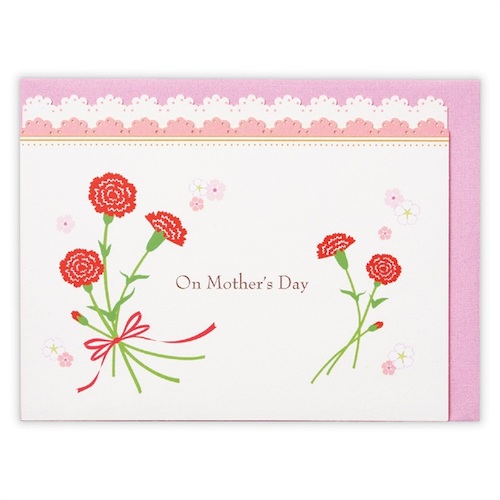 ホールマーク 母の日 立体カード スタンドカーネーション 7907 カード ポストカード グリーティングカード 東急ハンズネットストア