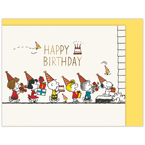 ホールマーク（Hallmark） 誕生お祝い 立体ミニカード スヌーピー