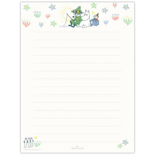 ホールマーク（Hallmark） レターセット ムーミン 843380 AD グリーン