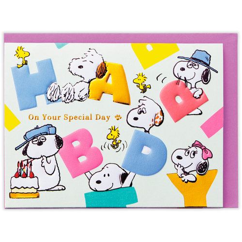 ホールマーク（Hallmark） 立体カード 誕生お祝い スヌーピー 846008