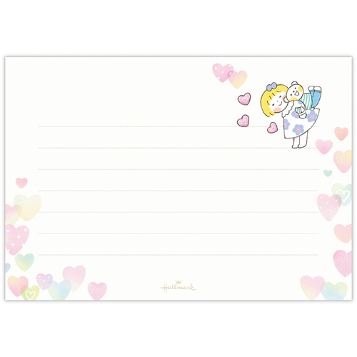 ホールマーク（Hallmark） レターセット 仲良しともだち はるちゃんと