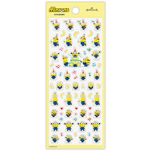日本ホールマーク フチドリシール ミニオン ミニオン｜【ハンズネット