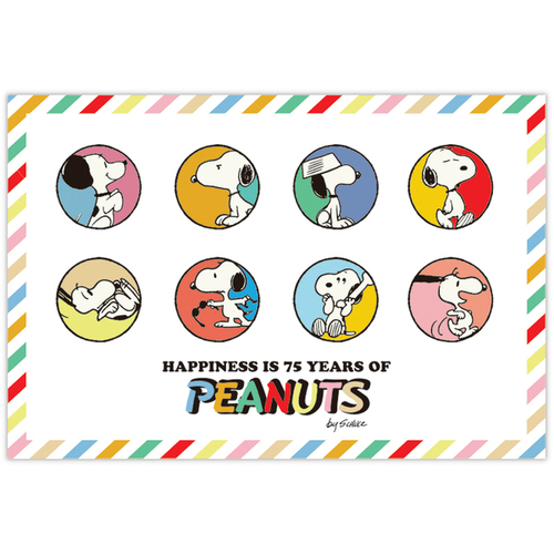 ホールマーク（Hallmark） ポストカード PEANUTS コミック生誕75周年