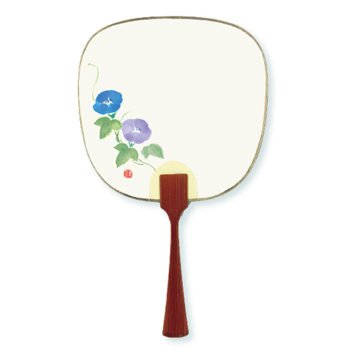 表現社 夏だよりうちわカード あさがお 24 529 カード ポストカード グリーティングカード 東急ハンズネットストア