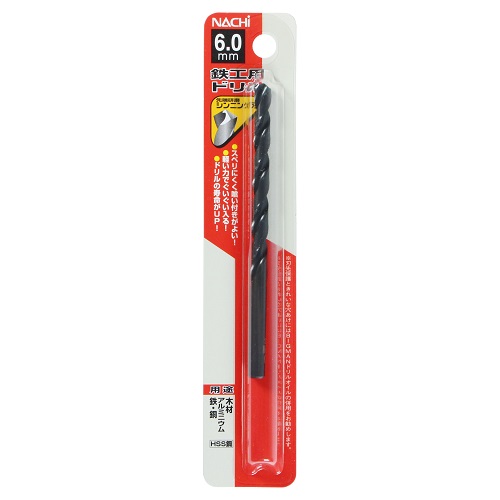 ナチ（NACHI） 鉄工用ドリル 6.0mm 1本入｜【ハンズネットストア】