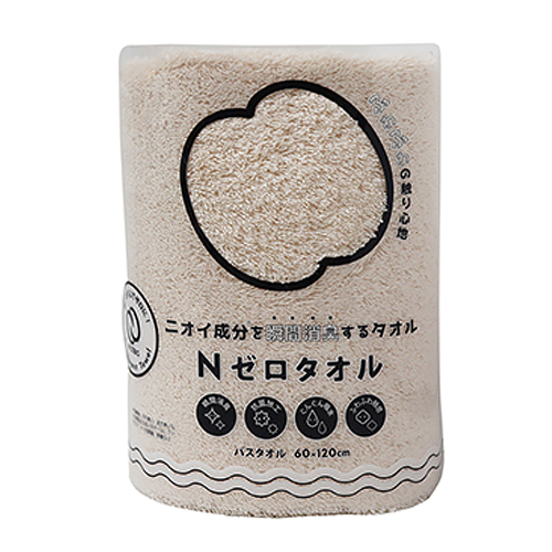 【クリックで詳細表示】Nゼロタオル バス アイボリー