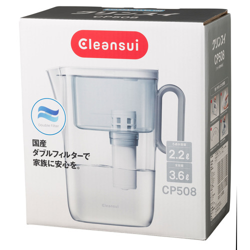 クリンスイ ポット型浄水器 CP508－GR｜【ハンズネットストア】