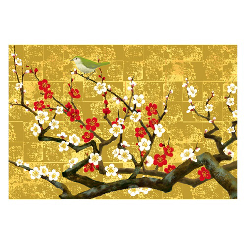 クリスマス】 チキュウグリーティングス 和風クリスマスカード