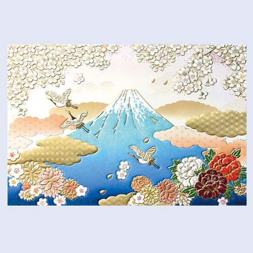 クリスマス】 チキュウグリーティングス 和風クリスマスカード