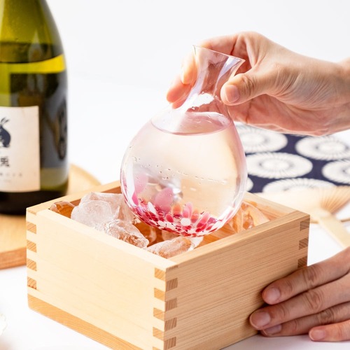 津軽びいどろ 徳利 F－71852 桜吹雪｜【ハンズネットストア】