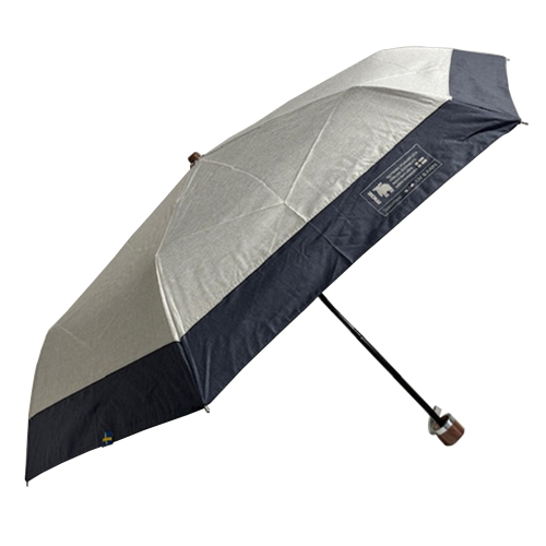 モズ（MOZ） 晴雨兼用折りたたみ傘 切継ぎ 50cm 554955 ベージュ