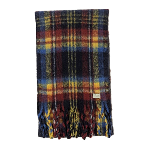 お買い得】 ブロンズ(BRONZE) ボリュームチェックマフラー 171345