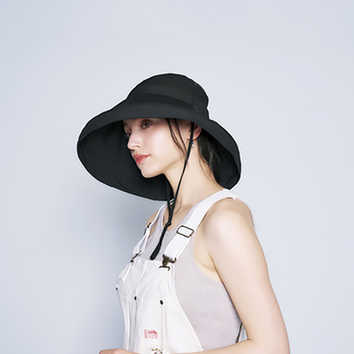 コジット サンブロックラボビューティ ビッグブリムハット ブラック